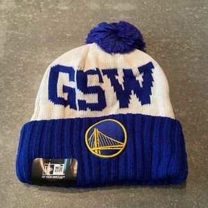PRICE IS FIRM Brand new Golden State Warriors beanie
